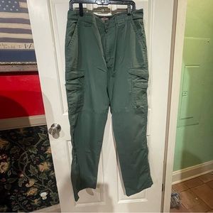 Womens Tru Spec Military Green Cargo Pants Sz Large excellent condition